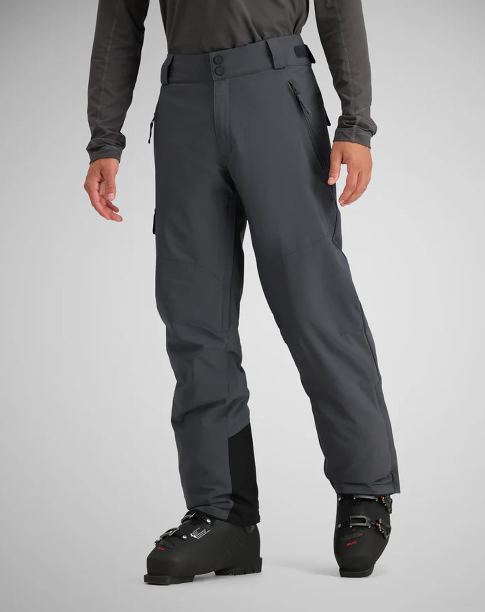 OBERMEYER Men's Alpinist Stretch Snow Pants 3XL Dark Grey Waterproof NWT